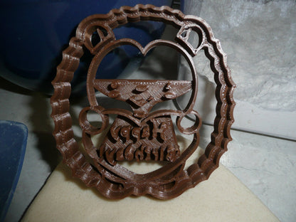 Happy Birthday Teddy Bear Stuffed Animal Cookie Cutter Made In USA PR2368