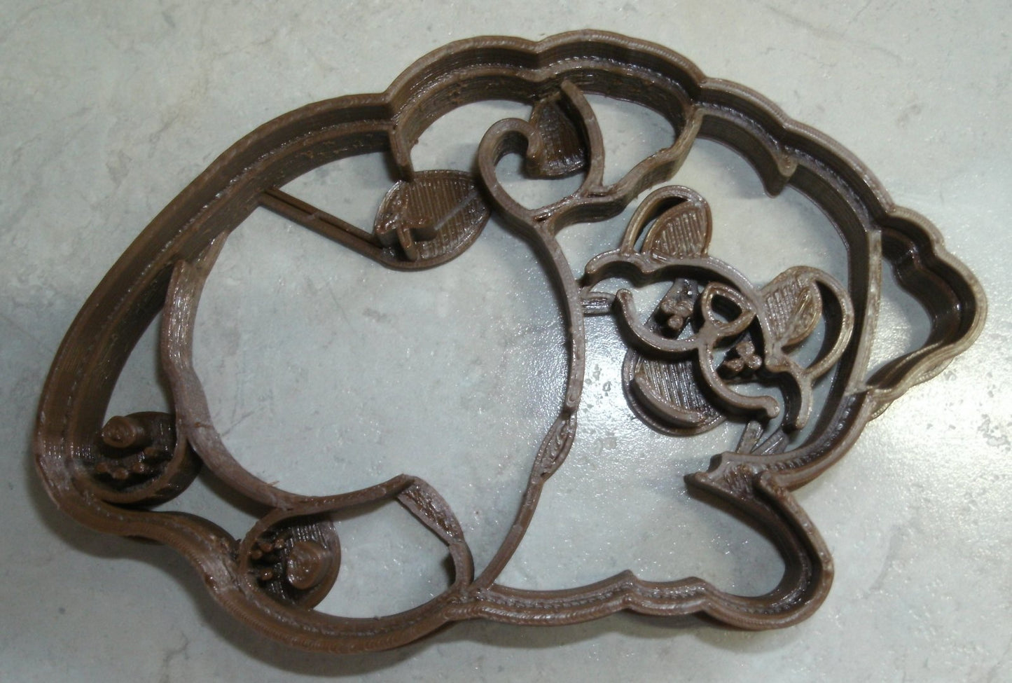 Pug Butt Back Dog Breed Curly Tail Cookie Cutter Made In USA PR2371