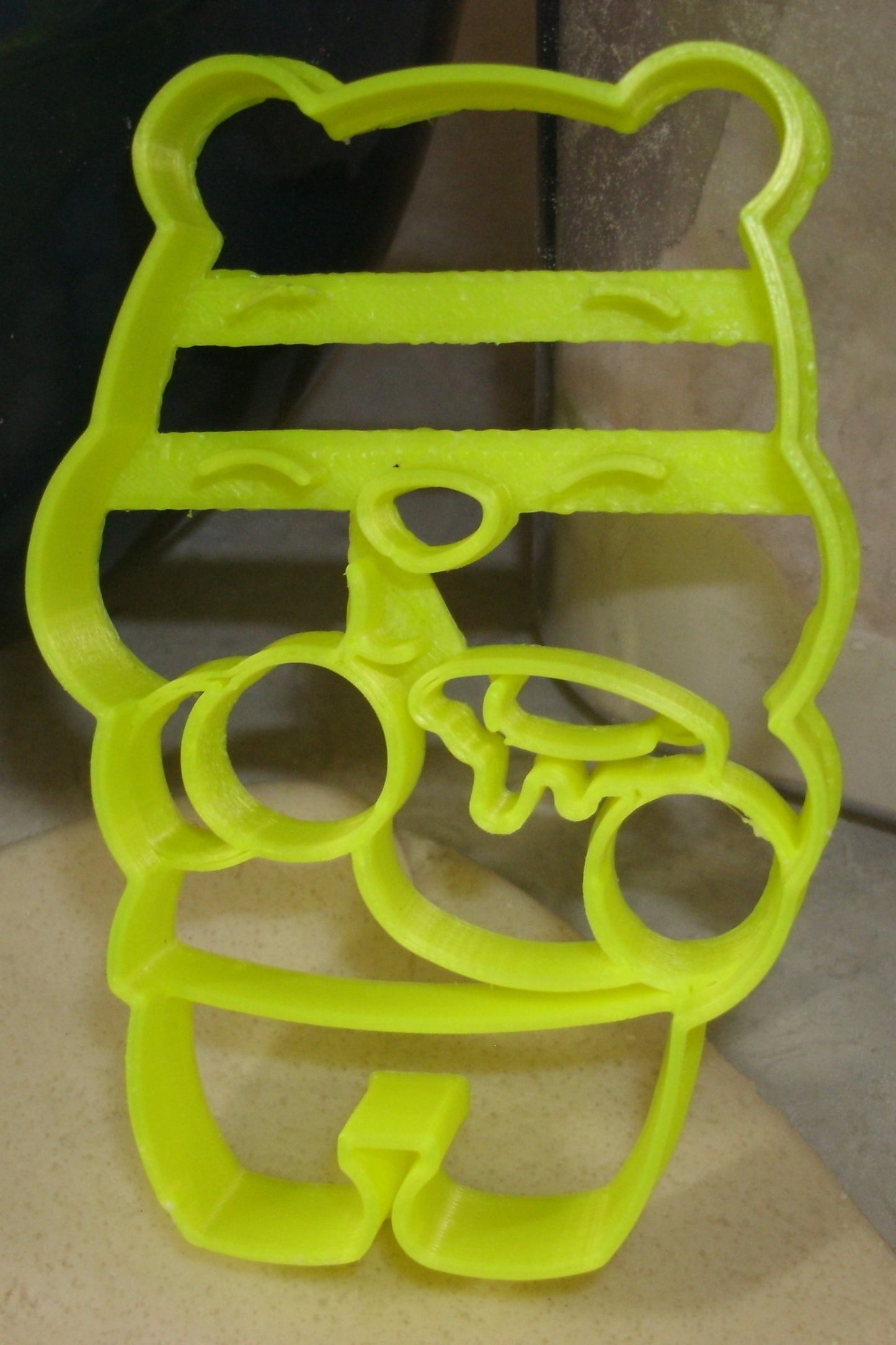 Winnie The Pooh Holding Honey Hunny Pot Cookie Cutter Made In USA PR2374
