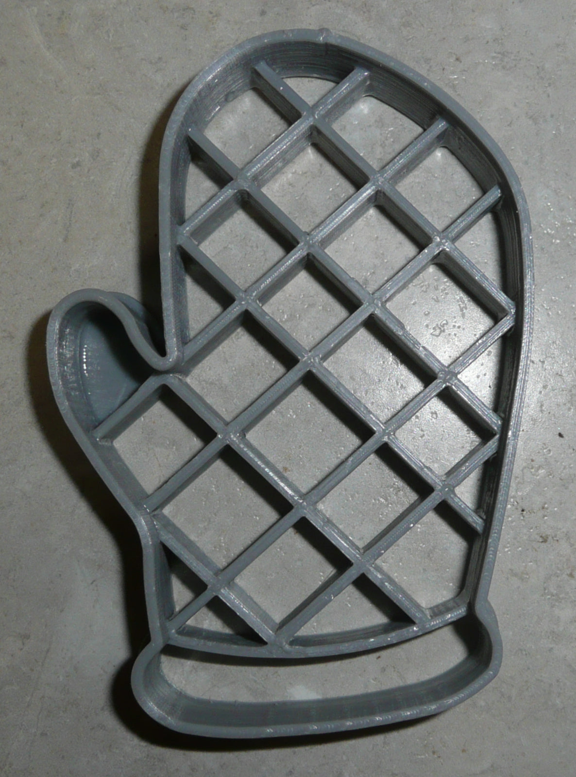 Oven Mitt Hot Pot Holder Kitchen Accessory Cookie Cutter Made In USA PR2376