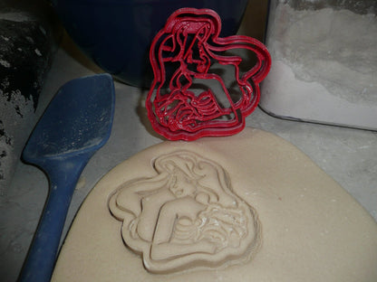 Little Mermaid Ariel Movie Character Cookie Cutter Made In USA PR2381