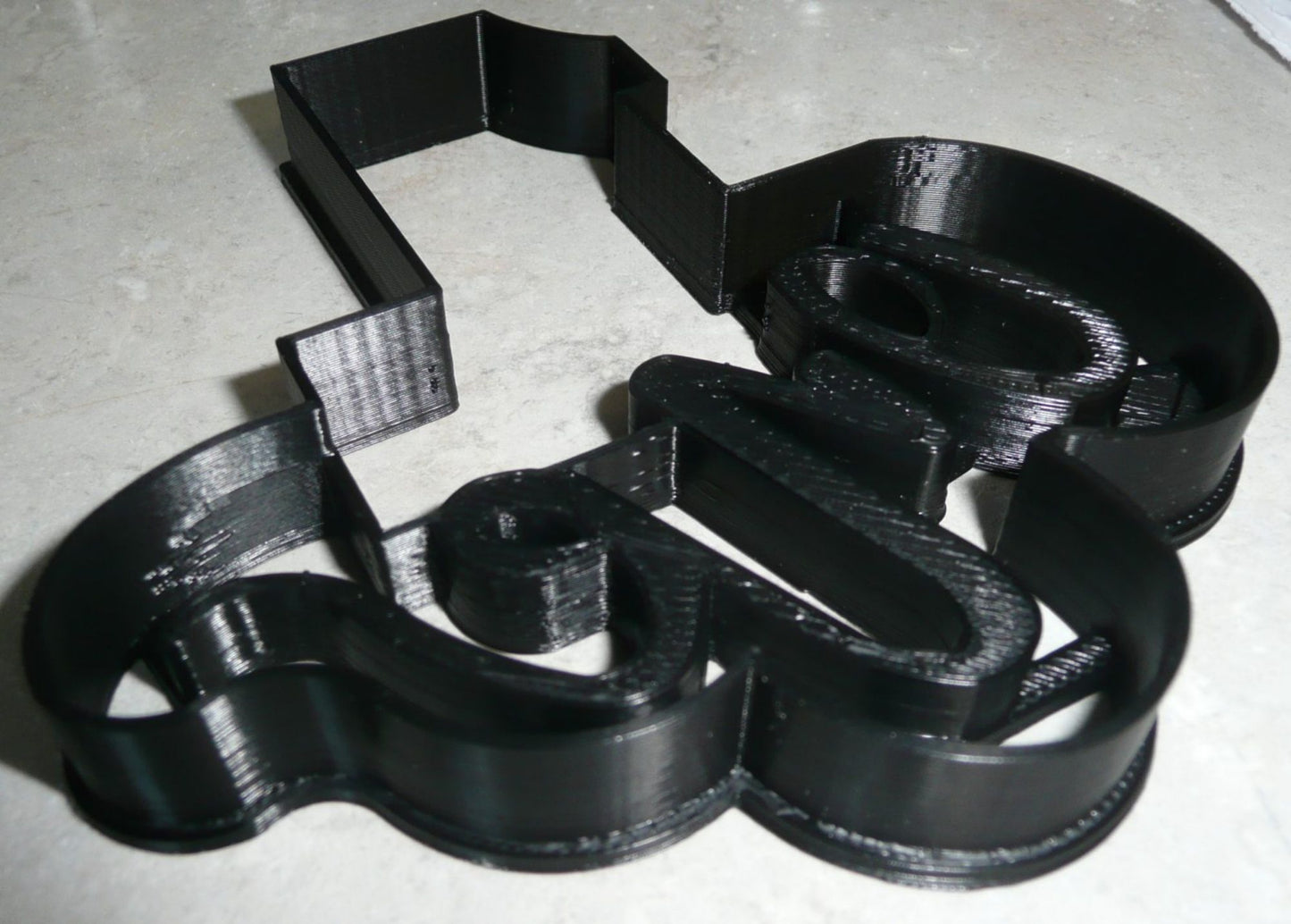 Number One 1 With Word Birthday Anniversary Cookie Cutter Made In USA PR2402