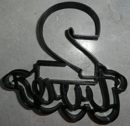 Number Two 2 With Word Birthday Anniversary Cookie Cutter Made In USA PR2403