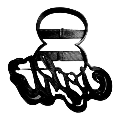 Number Eight 8 With Word Birthday Anniversary Cookie Cutter Made In USA PR2409