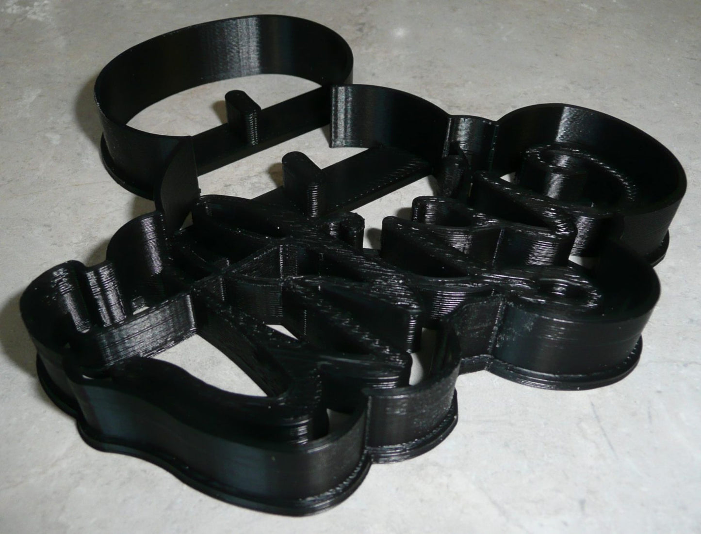 Number Eight 8 With Word Birthday Anniversary Cookie Cutter Made In USA PR2409