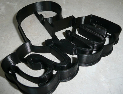 Number Nine 9 With Word Birthday Anniversary Cookie Cutter Made In USA PR2410