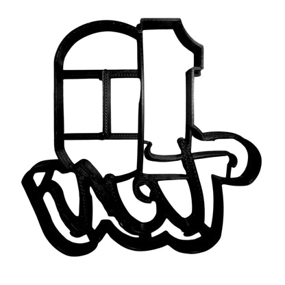 Number Ten 10 With Word Birthday Anniversary Cookie Cutter Made In USA PR2411