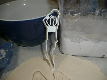 Basketball Player Shooting Ball Jump Shot Cookie Cutter Made In USA PR2415