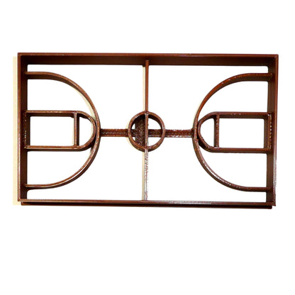 Basketball Court Detailed Hoops Team Sport Cookie Cutter Made In USA PR2420
