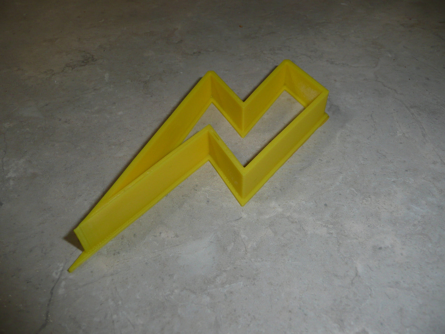 Lightning Bolt Thunder Strike Thunderbolt Cookie Cutter Made In USA PR2424