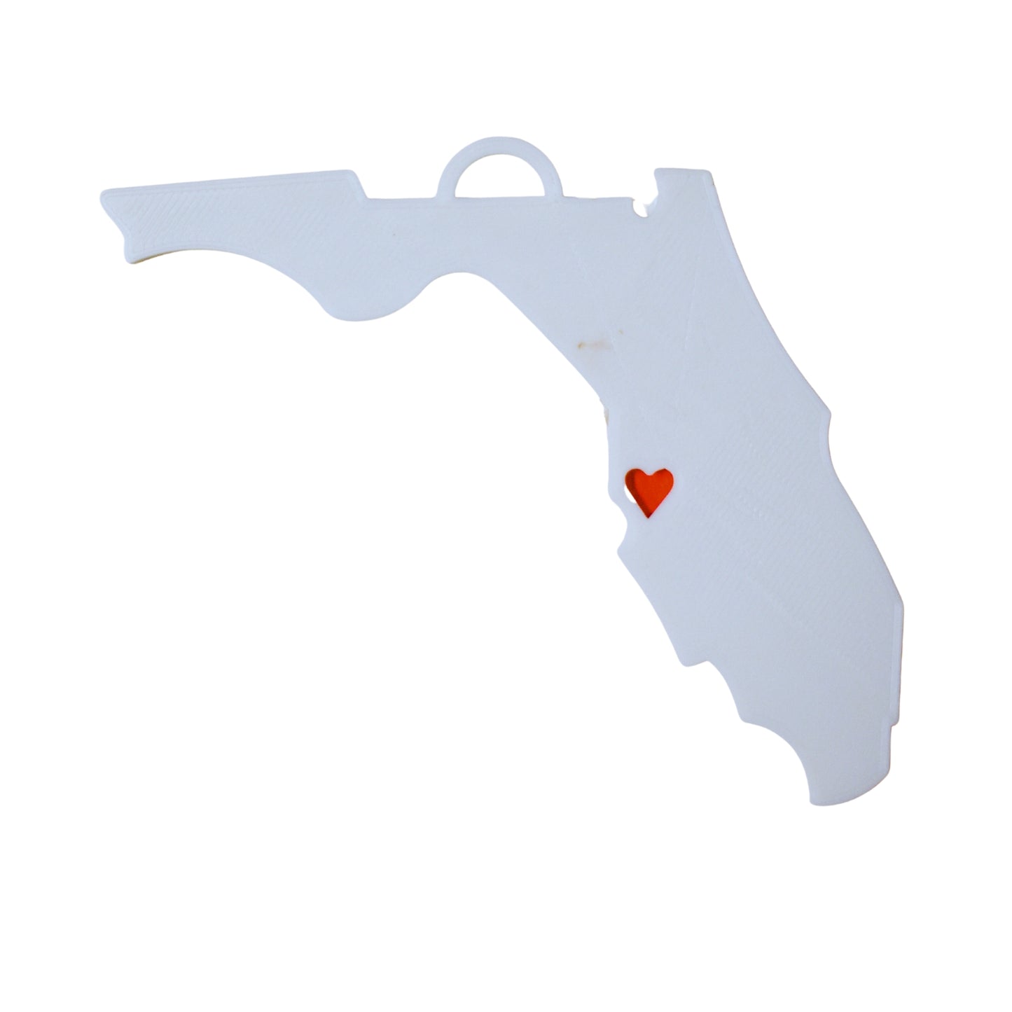 Florida State Tampa Heart Ornament Christmas Decor USA PR244-FL