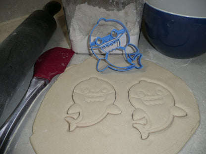 Daddy Shark Baby Cartoon Song Dance Viral Video Cookie Cutter Made In USA PR2449