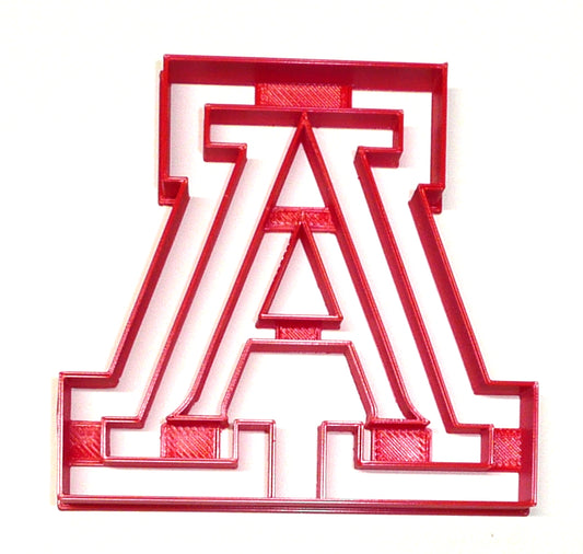 6x University of AZ Fondant Cutter Cupcake Topper 1.75 IN USA FD2455