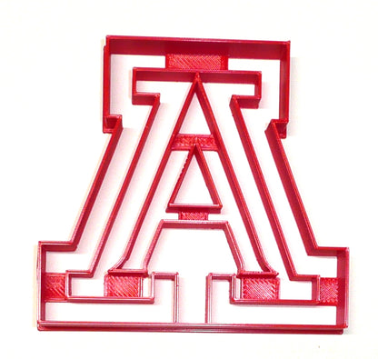 University Of Arizona Wildcats A Logo Sports Cookie Cutter Made In USA PR2455