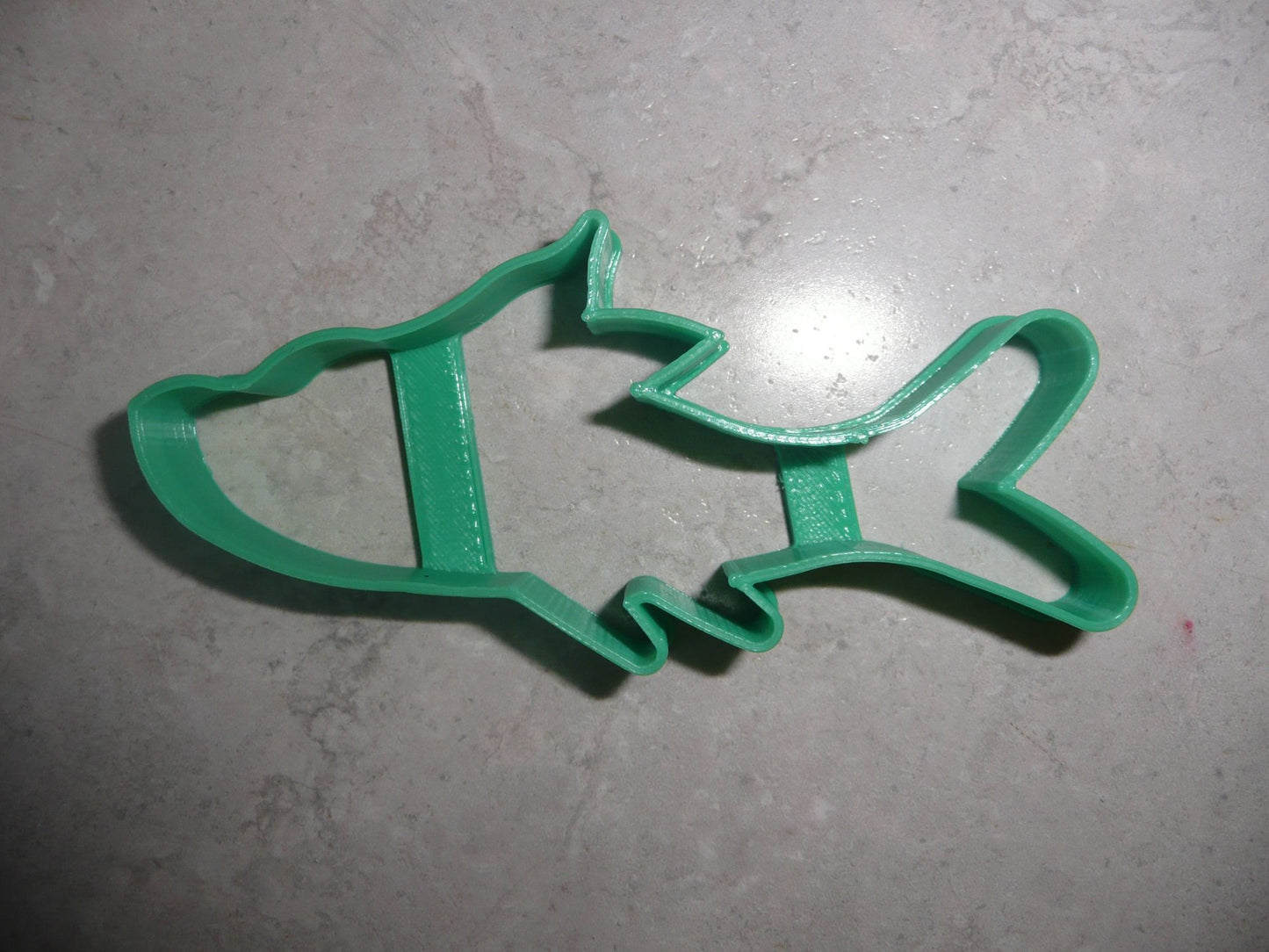 Green Fish Dr Seuss Book One Fish Two Fish Cookie Cutter Made In USA PR2482