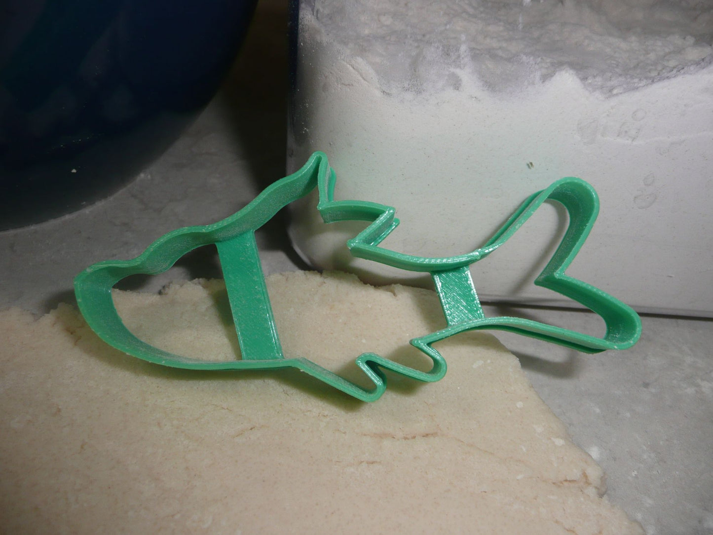 Green Fish Dr Seuss Book One Fish Two Fish Cookie Cutter Made In USA PR2482