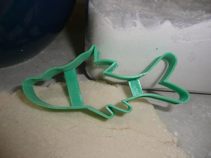 Green Fish Dr Seuss Book One Fish Two Fish Cookie Cutter Made In USA PR2482