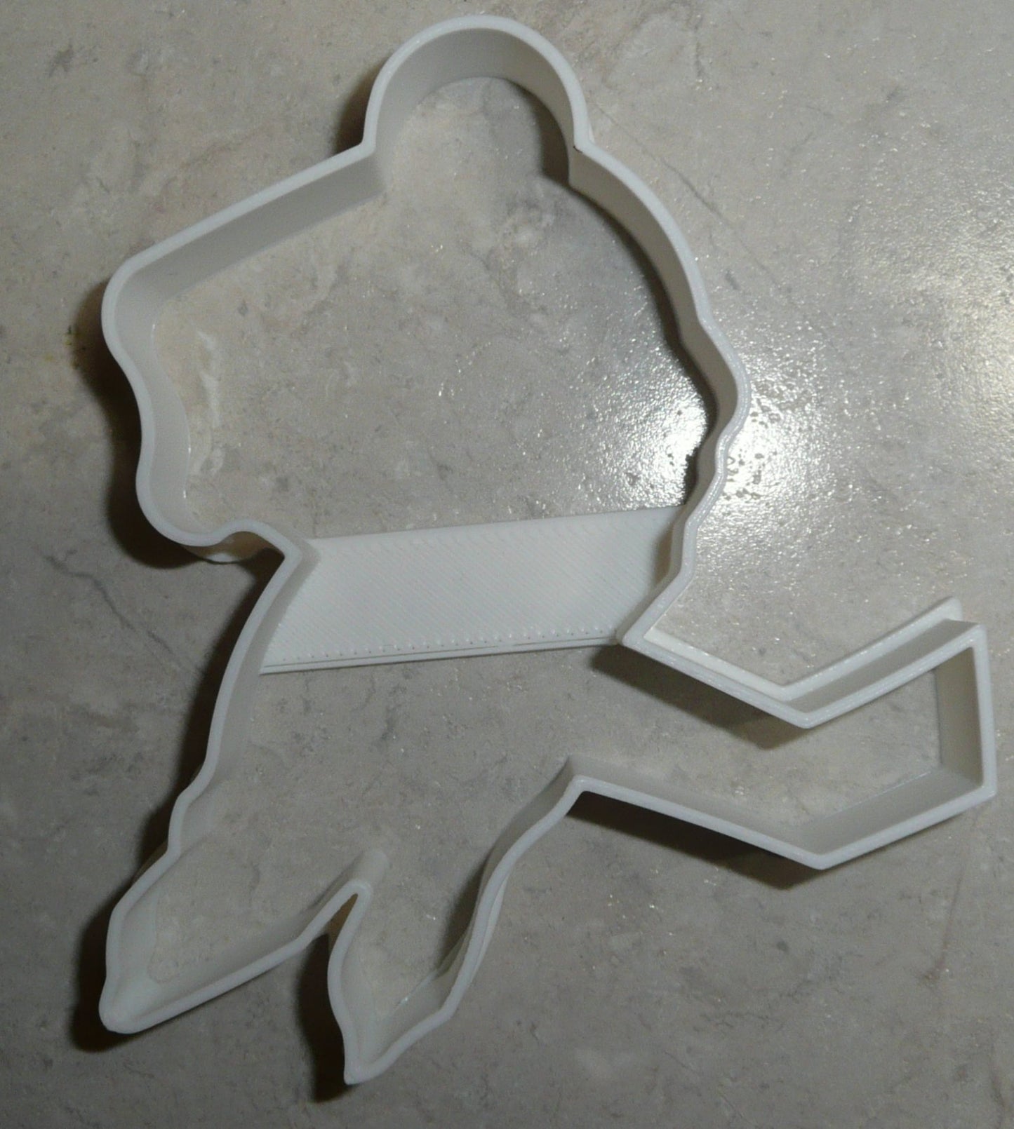 Ice Hockey Player With Stick Outline Cookie Cutter Made In USA PR2483