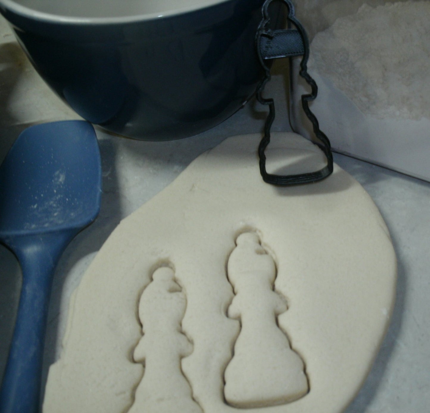 Bishop Chess Board Game Piece Mitre Hat Cookie Cutter Made In USA PR2487