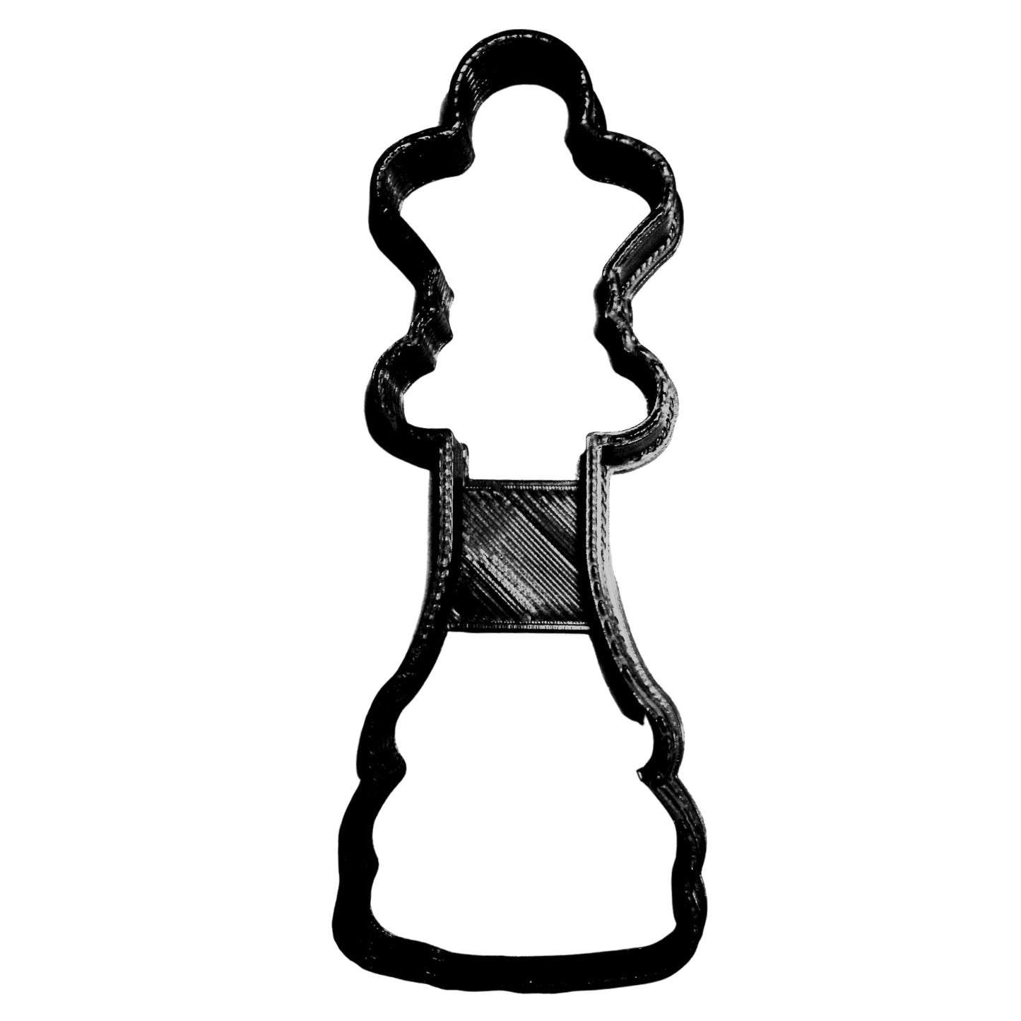 6x Queen Chess Piece Fondant Cutter Cupcake Topper 1.75 IN USA FD2488