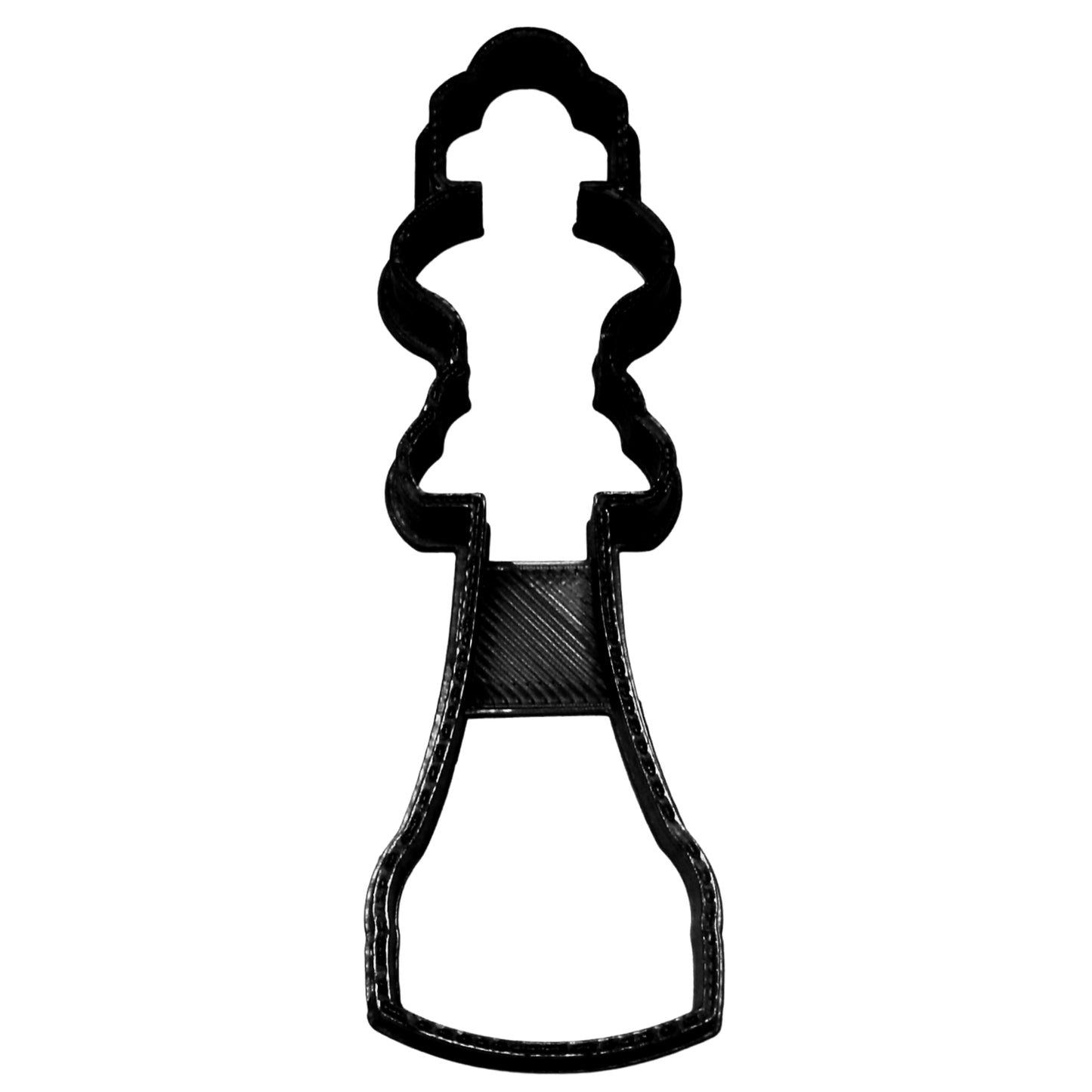 King Chess Board Game Piece Checkmate Cookie Cutter Made In USA PR2489