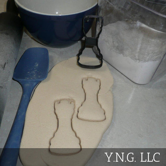 Rook Chess Board Game Piece Tower Castle Cookie Cutter Made In USA PR2491