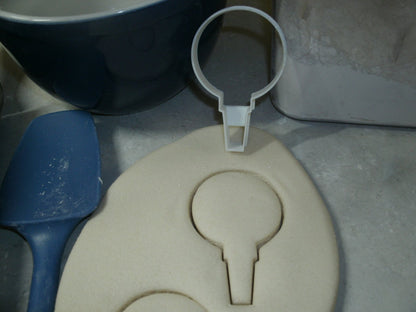 Golf Ball With Tee Outline Hole In One Sport Cookie Cutter Made In USA PR2496