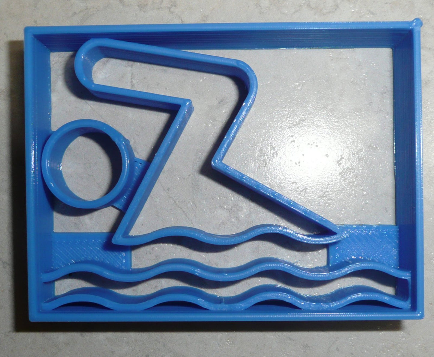 Swimming Swim Logo Pool Exercise School Sport Cookie Cutter Made In USA PR2498