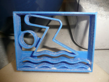 Swimming Swim Logo Pool Exercise School Sport Cookie Cutter Made In USA PR2498