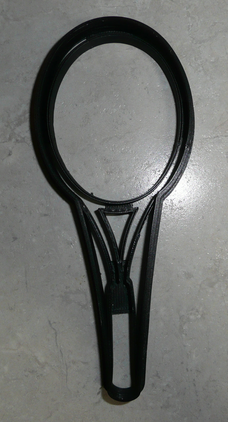 Tennis Racket Singles Doubles Match Sports Cookie Cutter Made In USA PR2499