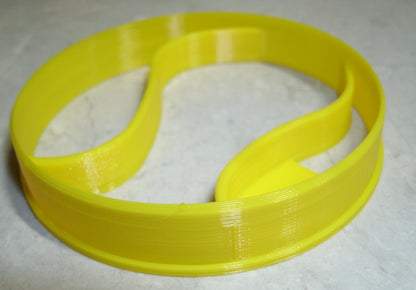 Tennis Ball Singles Doubles Match Sports Cookie Cutter Made In USA PR2500