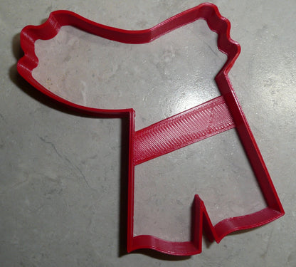 Scarf Cold Winter Weather Fashion Accessory Cookie Cutter Made In USA PR2502