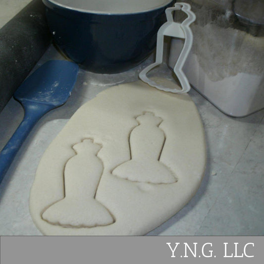 Mermaid Style Trumpet Wedding Dress Bridal Gown Cookie Cutter Made In USA PR2519