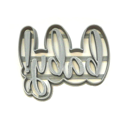 Baby Word Gender Reveal Shower Party Cookie Cutter Made In USA PR2523