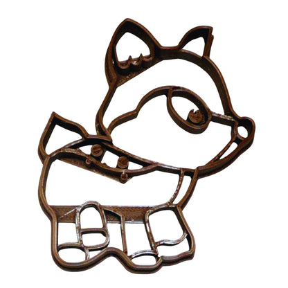 6x Baby Deer Fondant Cutter Cupcake Topper 1.75 IN USA FD2531