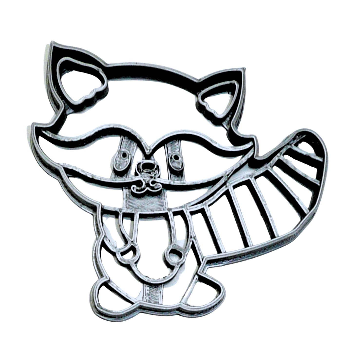 Baby Raccoon Cub Woods Forest Woodland Animal Cookie Cutter Made In USA PR2533