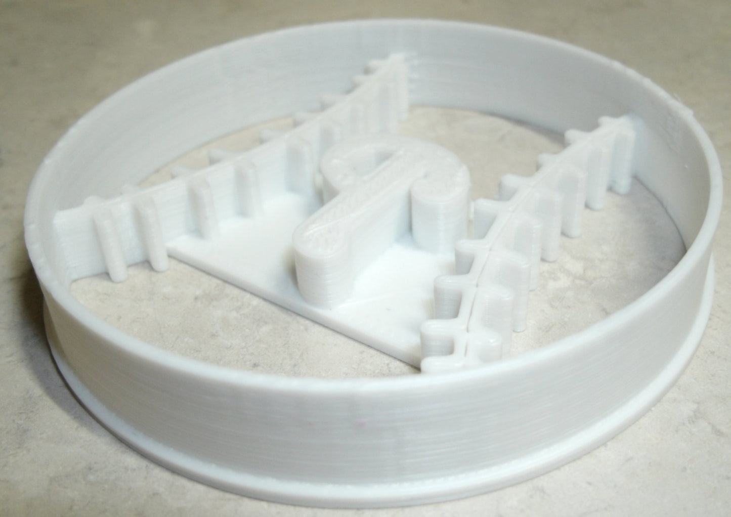 Philadelphia Phillies P Letter On Baseball Cookie Cutter Made In USA PR2539