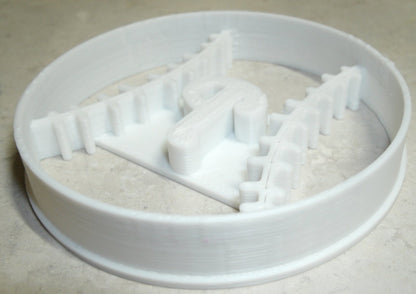 Philadelphia Phillies P Letter On Baseball Cookie Cutter Made In USA PR2539