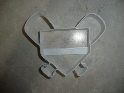 Home Plate Baseball Bat Diamond Base Park Cookie Cutter Made In USA PR2540