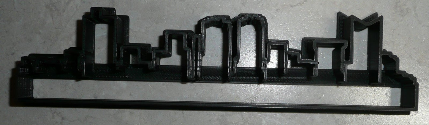 Fort Worth Texas City Skyline Horizon Cookie Cutter Made In USA PR2544