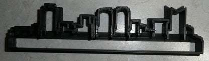 Fort Worth Texas City Skyline Horizon Cookie Cutter Made In USA PR2544