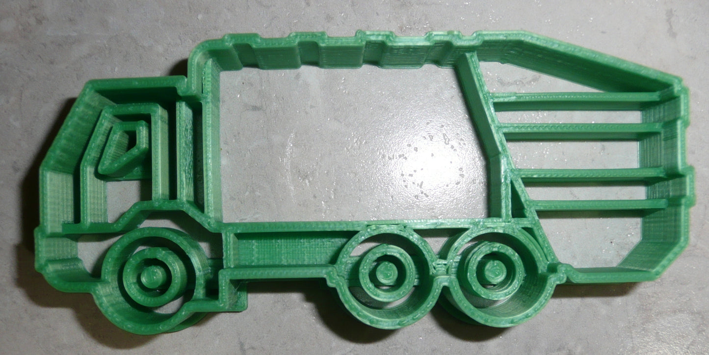 Garbage Truck Trash Collector Solid Waste Cookie Cutter Made In USA PR2606
