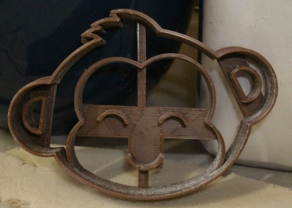 Monkey Face Detailed Zoo Animal Safari Cookie Cutter Made In USA PR2621