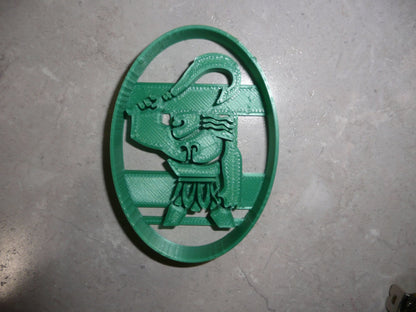 Maui from Moana Kids Animated Movie Cookie Cutter Made In USA PR2659