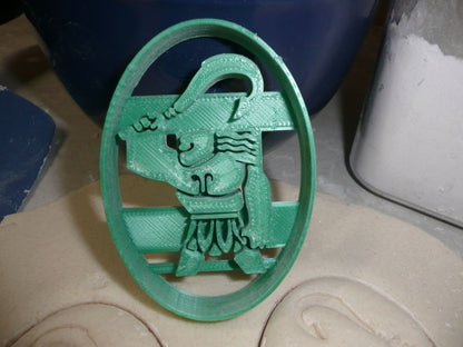 Maui from Moana Kids Animated Movie Cookie Cutter Made In USA PR2659