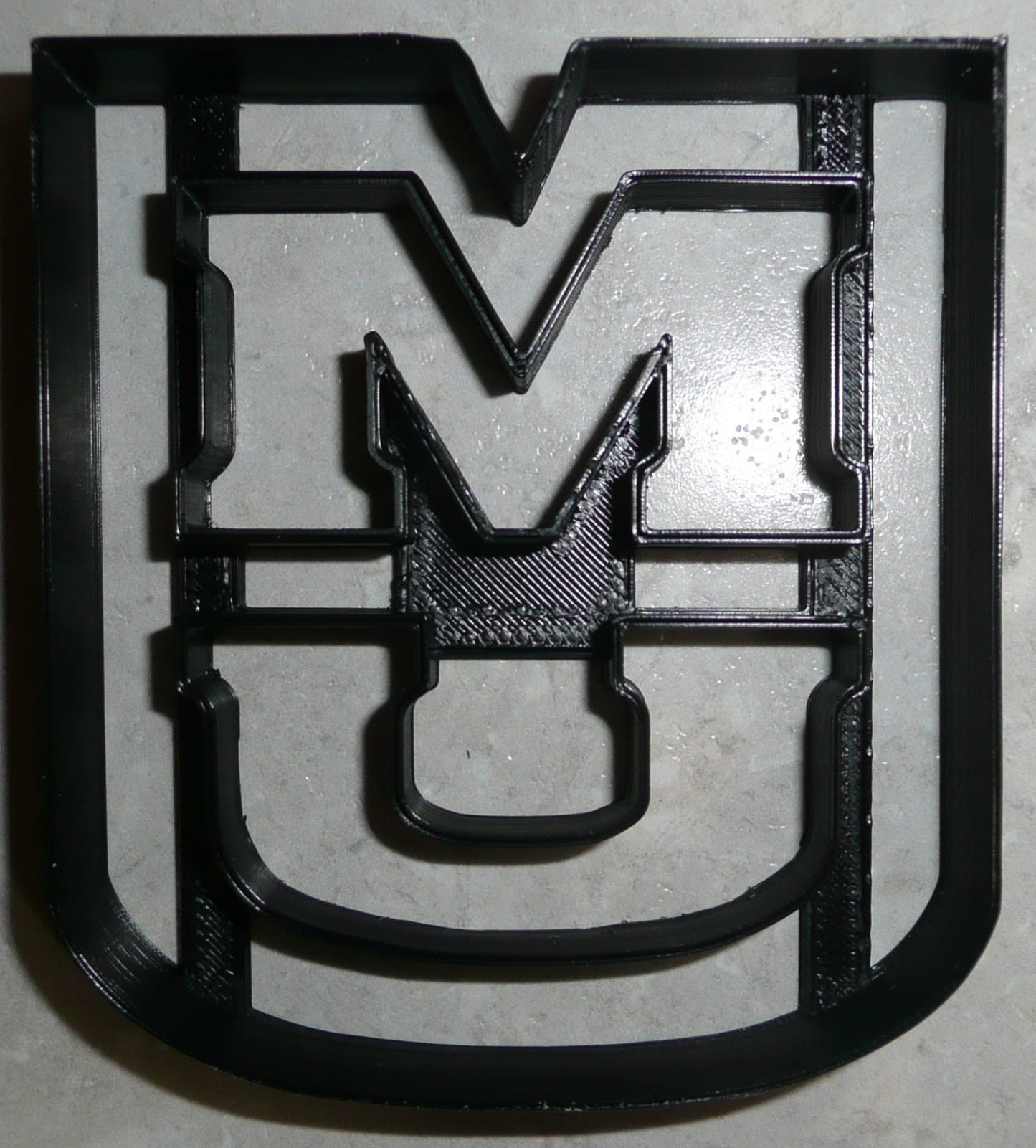 6x University Missouri MU Fondant Cutter Cupcake Topper 1.75 IN USA FD2663