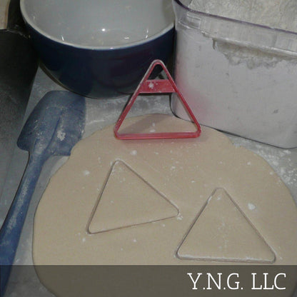 Triangle Shape Yield Road Sign Pool Rack Cookie Cutter Made In USA PR2688
