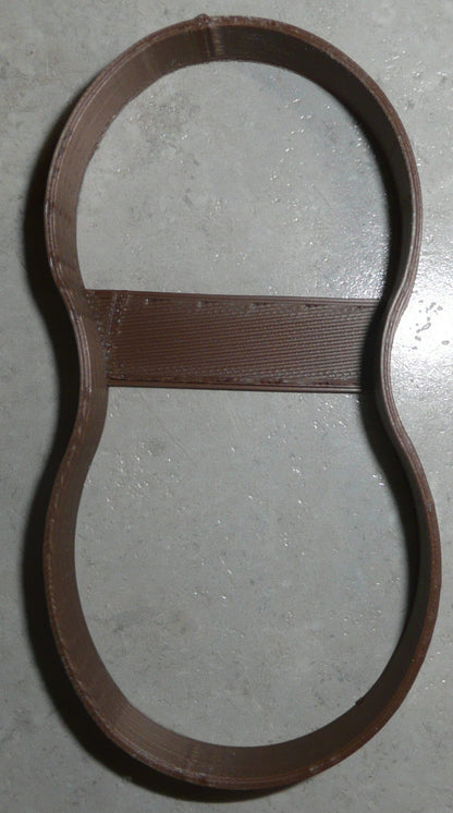 Peanut Nut Outline Circus Carnival Cookie Cutter Made In USA PR2690