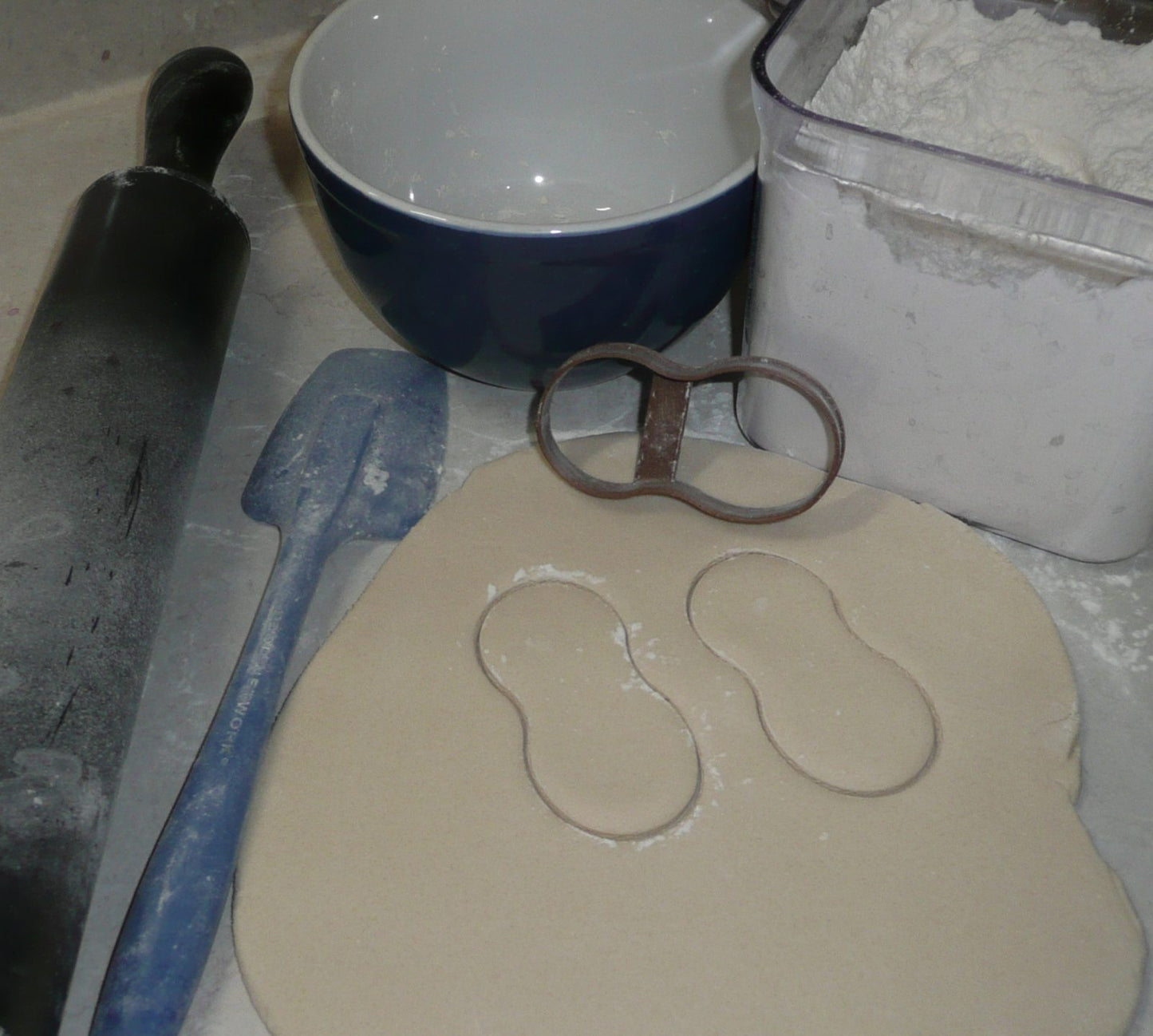 Peanut Nut Outline Circus Carnival Cookie Cutter Made In USA PR2690