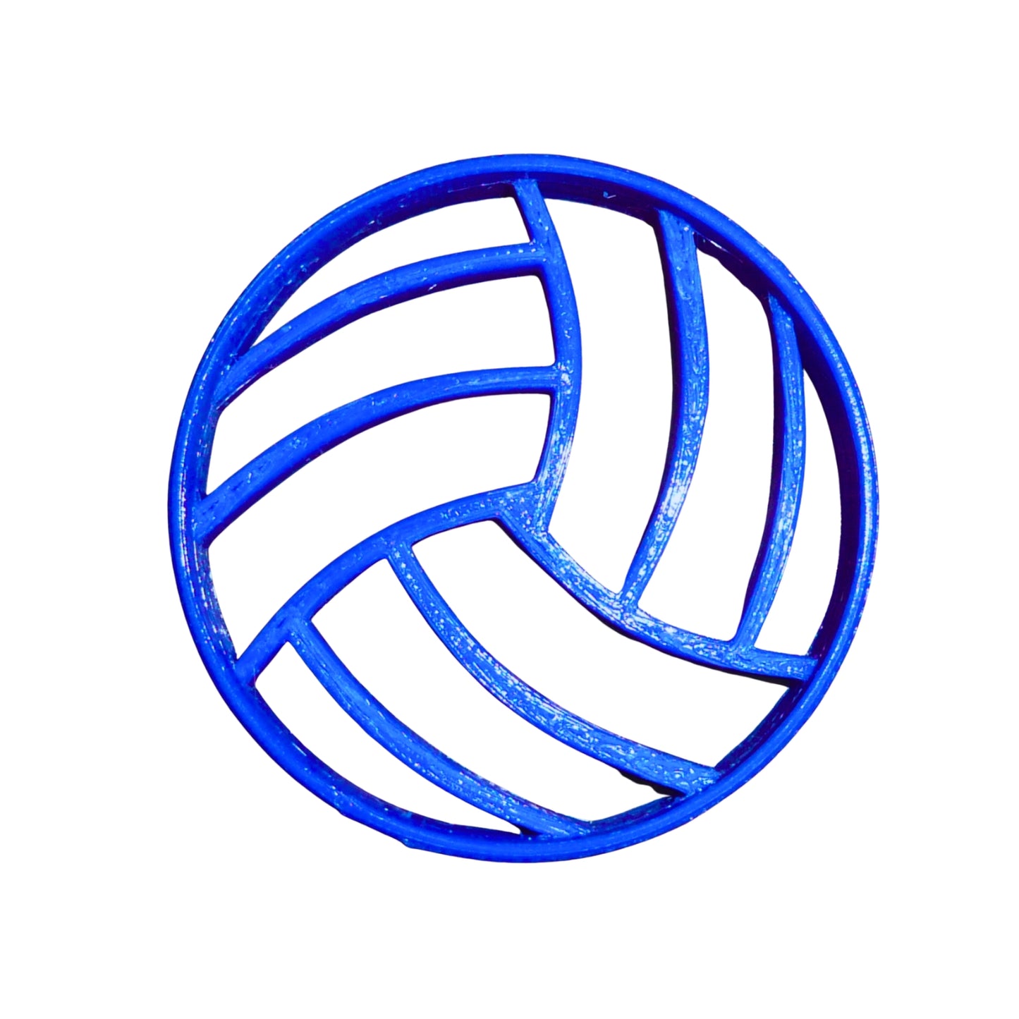 6x Volleyball Volley Ball Fondant Cutter Cupcake Topper 1.75 IN USA FD270